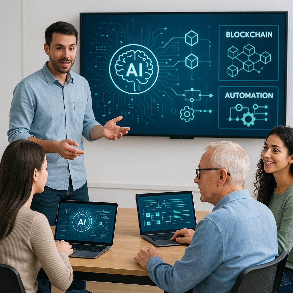 Aprende IA Ética, Blockchain y Automatización y transforma tu futuro (y tu negocio)