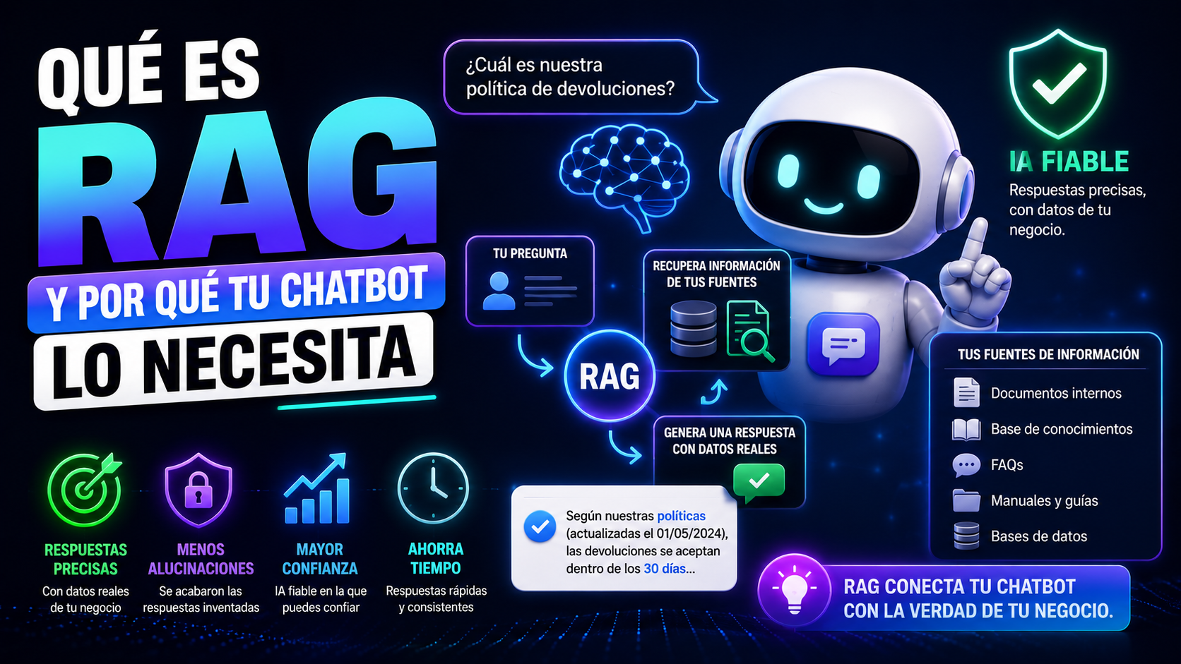 Qué es RAG y por qué tu chatbot lo necesita